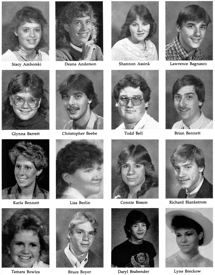 CLASS OF 1986